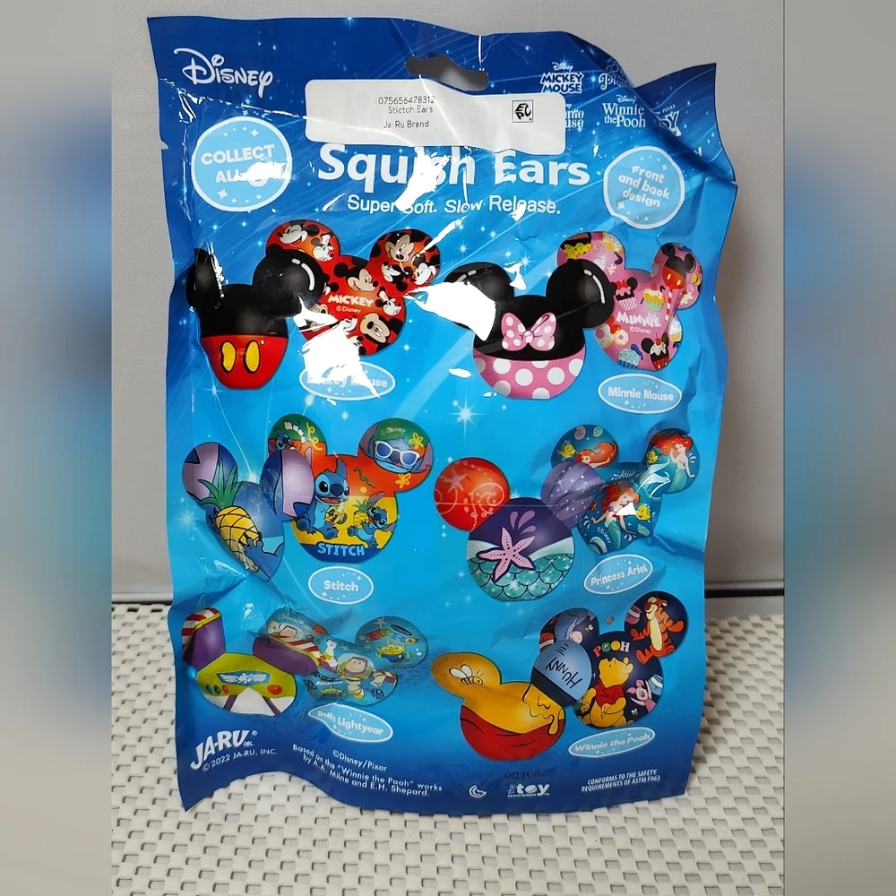 Disney Squish Ears Toy Stitch